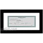 Americanflat 5x10 Business License Frame in Black with Shatter Resistant Glass for Wall and Tabletop