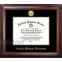 Campus Images MI999GED Central Michigan University Embossed Diploma Frame 8.5 x 11 Gold
