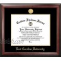 Campus Images NC995GED East Carolina University Embossed Diploma Frame 11 x 14 Gold