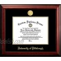 Campus Images PA993GED University of Pittsburgh Embossed Diploma Frame 8.5 x 11 Gold