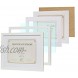 FrameWorks 11x14 mat to 8.5x11 Classic Wooden Document Frames Tempered Glass White 2-Pack