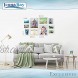Icona Bay 5x7 White Picture Frame Sturdy Wood Composite Photo Frame 5 x 7 Sleek Design Table Top or Wall Mount Exclusives Collection
