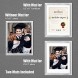 Memory Island Picture Photo Frames 11x14 with 8.5x11 and 8x10 Mat Silver Document Diploma Frames 4 Pack