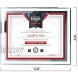 Swallow Bros 2 Pack Frame for Certificate 8.5 x 11 Document Frames Wall and Tabletop Display Silver