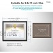 Yeesopin Diploma Frames 11x14 Frame 2rd Generation Upgrade UV Protection Acrylic Certificate Frames Black Degree Frame Tabletop and Wall Hanging Picture Frame