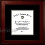 Campus Images HMBB001810 Certificate Frame with Honors Mahogany Double Black Mats 8 x 10