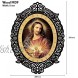 Frame Sacred Heart Of Jesus Christ II Wall Art Print Framed 11.5x15.5