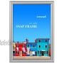 INNOVART Aluminum Snap Frame for Poster 11” x 16” Front Load Snap Frame Poster with PVC Protective Film for A3 Size Metal Picture Frame Wall Mounting Easy Open Aluminum Display Profile