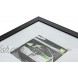 Kiera Grace Matted Classic Langford Picture Frame 14 x 14 Black