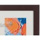 Kiera Grace Matted Classic Langford Picture Frame 8 x 10 Dark Brown