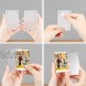 [4 Pack] Fintie Acrylic Magnetic Photo Frame for 3-Inch Film Double Sided Fridge Picture Frame for Fujifilm Instax Mini 11 9 90  Mini Link Printer  Mini LiPlay Film Polaroid Instant Film Clear