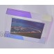 Creative acrylic magnet photo frame sets for wall mount or table top display 4 X 6inch Rainbow