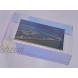 Creative acrylic magnet photo frame sets for wall mount or table top display 4 X 6inch Rainbow