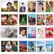 Freez A Frame Clear Magnetic Picture Frame Pockets For Refrigerator School Locker or any Magnetic Surface 18 Pack Holds 2.5” x 3.5” Photos 2.5 x 3.5