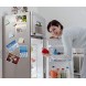 HAMRAY Self-Adhesive Picture Frame Refrigerator Pocket Sleeve Hold Photo in Fridge Wall Door Bathroom Cabinet No Magnets Photo Frames 4x6 inch 10 Pack