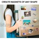 Magnetic Sheets with Adhesive Backing 5 PCs Each 8 x 10 Flexible Magnetic Paper with Strong Self Adhesive Sticky Magnet Sheets for Photo and Picture Magnets Stickers and Other Craft Magnets