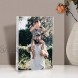 Picture Frames,WZXYBP Clear Acrylic Block Picture Frame Double Side Transparent Magnetic Photo Frame