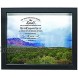 Dicksons Coming of Rain Scripture Midnight Black 8 x 10 MDF Wood Wall and Tabletop Frame