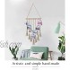 fengying Hanging Photo Display Macrame Wall Hanging Pictures Organizer Boho Home Decor with 25 Wood Clips Ivory