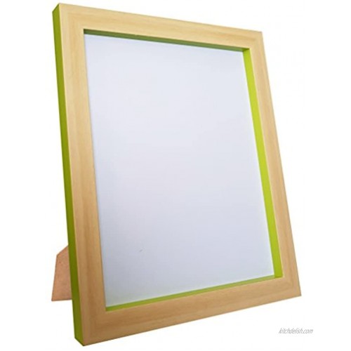 FRAMES BY POST MAGNUSBEEGRN2110 Plastic Glass Magnus Picture Photo Frame 21 x 10 Inch Beech and Green