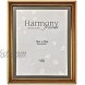 Harmony Frames 16x20 Gold Rope Wood Picture Frame Wall Mounting Gallery Display Mahogany