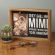 Primitives by Kathy 37558 Inset Box Frame Clip Photo Holder 11 x 8 They Call Me Mimi