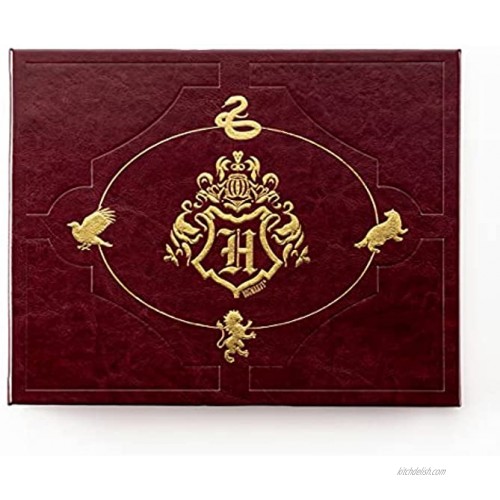 Conquest Journals Official Harry Potter Photo Album and Scrapbook Vegan Leather Post Bound 80 Pages Of Archival Quality Photo Pages For Your Magical Memories Includes 100 Traditional Photo Corners
