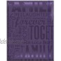 MCS 100 Pocket Big Max Embossed Family Album Purple 823365