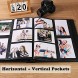 Vienrose Photo Album for 600 4x6 Photos Leather Cover Extra Large Capacity for Family Wedding Anniversary Baby Vacation