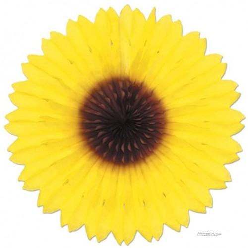 Beistle Sunflower Fan 18-Inch