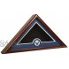 Allied Frame US Air Force Interment American Burial Flag Display Case with Official Air Force Wings Medallion