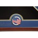 Allied Frame US Patriotic Interment Burial Flag Display Case with American Flag Medallion