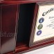 DecoWoodo Flag Display Case for 3' x 5' Flag Folded with Certificate Holder Frame