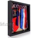 GraduationMall 11x14 Shadow Box Frame Wood Display Case with Linen Back and 6 Stick Pins,1.5 inches Depth,Ideal for Memorabilia Pictures Flowers Medals Tickets