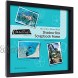 MCS 12.75x12.75 Inch Shadow Box Frame Holds 12x12 Inch Scrapbook Page Black 40950