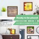 Motivational Quotes Decor Gift Inspirational Shadow Box with Front Glass as Wall Art Meaningful Wooden Keepsake Great for Work Encouragement Positive Sayings Sign Framed Poster Ideal to Desk Office