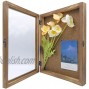 Prebene Shadow Box Frame 13x16 Shadow Box Display Case with Linen Back Memory Box for Photos | Bouquet | Memorabilia | Medals Carbonized Black