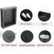 Shadow Box with Slot | 8x10 Shadow Box Frame | Top Loading Shadow Box | Blank Ticket Stubs Holder | Memory Box Solid Black
