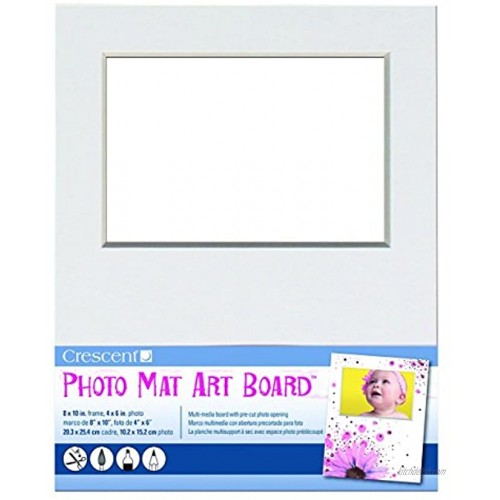 Crescent Creative Products Photo Mat Art Board 8 x 10