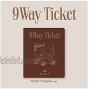 Fromis_9 9 Way Ticket 2nd Single Album Ticket to Seoul Version CD+80p PhotoBook+2p PhotoCard+1p ID Card+1p Postcard+Message PhotoCard Set+Tracking Kpop Sealed
