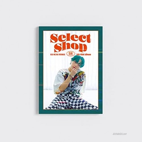 Ha Sungwoon Select Shop 5th Mini Album Sweet Version CD+1p Poster+60p PhotoBook+1p Message PhotoCard+20p Lyrics Book+1p Postcard+1p Sticker+Message PhotoCard Set+Tracking Kpop Sealed