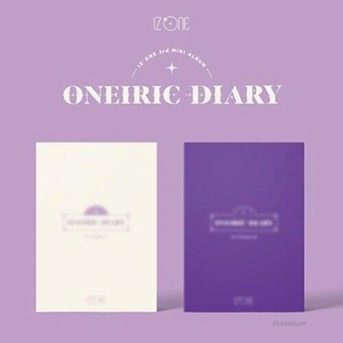 IZONE 'Oneiric Diary' 3rd Mini Album Random Version CD+92p PhotoBook+1p Holder+1p Sticker+1p Film+2p PhotoCard+1p AR+Message PhotoCard Set+Tracking Kpop Sealed