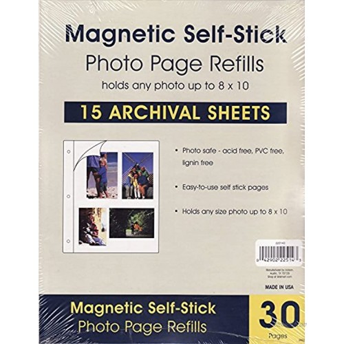 Magnetic Self-Stick Photo Refills