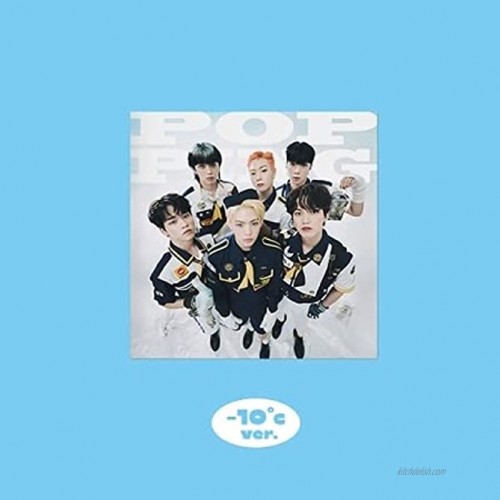 ONF Popping Summer PopUp Album -10℃ Version CD+72p Booklet+2p Selfie PhotoCard+1p Summer PhotoCard+1p Message Letter+Message PhotoCard Set+Tracking Kpop Sealed
