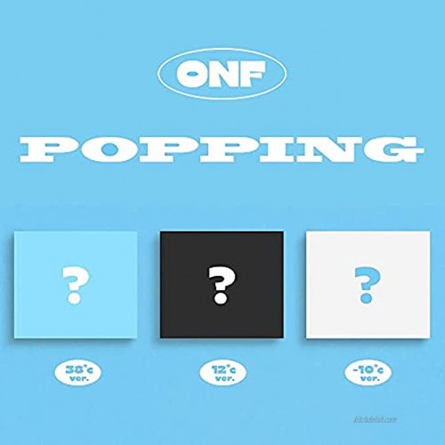 ONF Popping Summer PopUp Album 3 Version Set CD+1p Poster+72p Booklet+2p Selfie PhotoCard+1p Summer PhotoCard+1p Message Letter+Message PhotoCard Set+Tracking Kpop Sealed