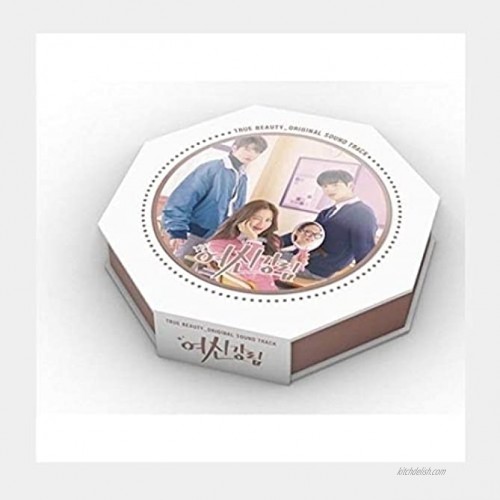 True Beauty OST Korean TV Show Kdrama O.S.T 2 CDs+56p Lyrics&PhotoBook+9p Polaroid+Message PhotoCard Set+Tracking Kpop Sealed