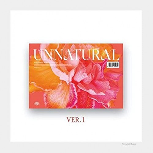 WJSN Cosmic Girls Unnatural 9th Mini Album Version.1 CD+1p Poster+PhotoBook+2p PhotoCard+1p Mini Photo Slogan+Message PhotoCard Set+Tracking Kpop Sealed