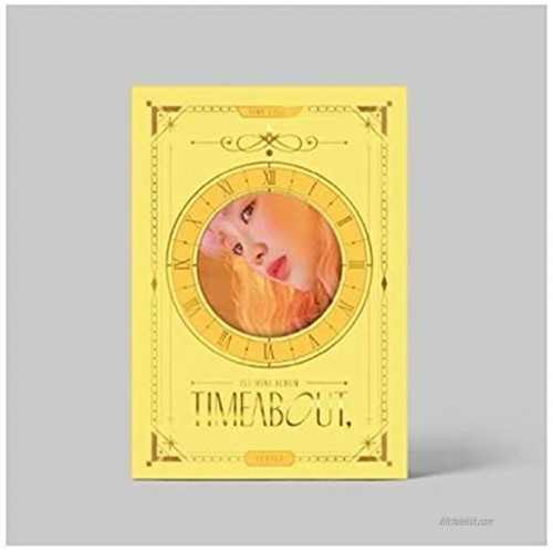 Yukika Timeabout 1st Mini Album Time Light Version CD+1p Poster+68p PhotoBook+1p Film Photo+1p Circle Bookmark+2p PhotoCard+1p Sticker+Message PhotoCard Set+Tracking Kpop Sealed
