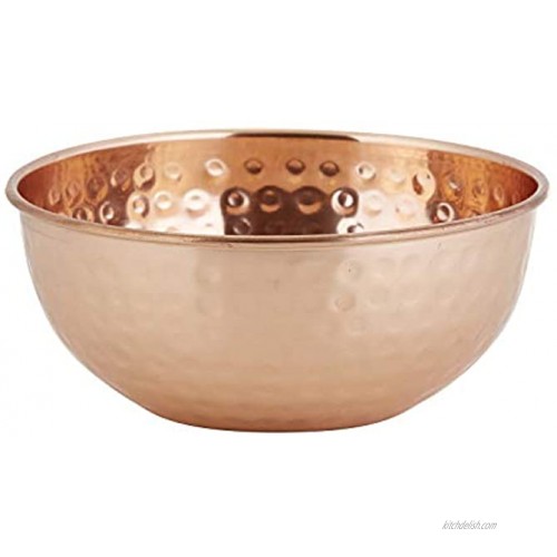 Creative Brands 47th & Main Antique Looking Table Bowl Large Copper