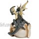 Design Toscano QS91305 Jaw of the Dragon Offering Dish Gothic Statue 9 Inch Polyresin Full Color
